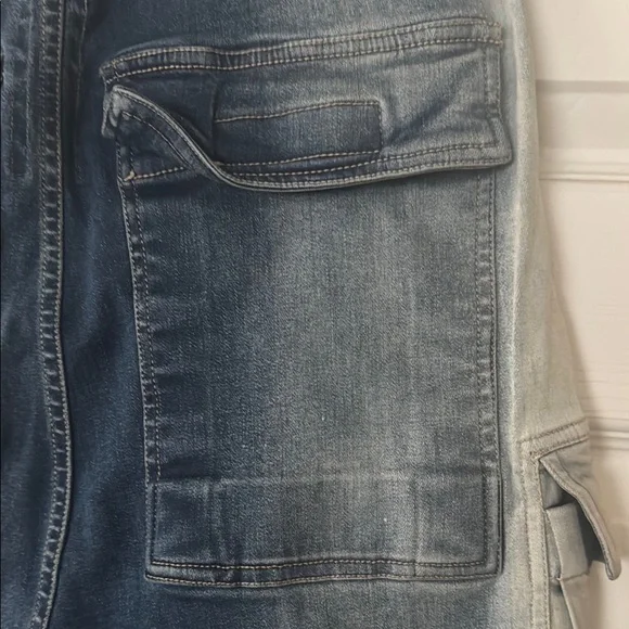 Rick Owens unisex  Mineral Pearl Degrade Two-Tone Denim Pants - Picture 12 of 16